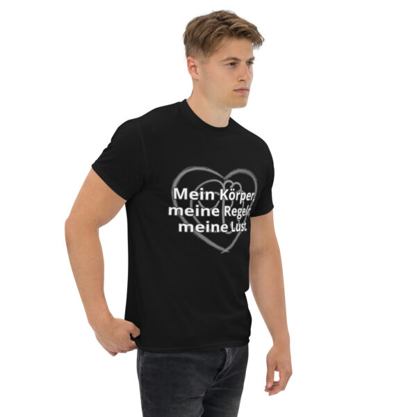 Mein Körper, meine Regeln, meine Lust (Unisex Tshirt, dark)