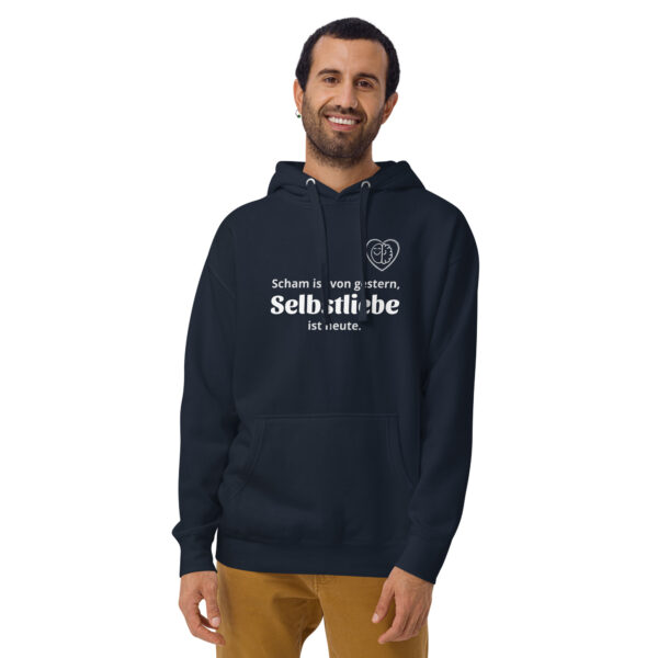 Selbstliebe (Unisex-Hoodie, dark) – Bild 2