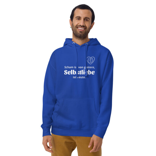 Selbstliebe (Unisex-Hoodie, dark) – Bild 5