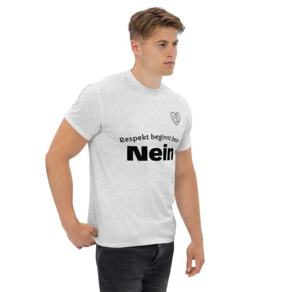 Respekt beginnt beim Nein (Unisex T-Shirt, pastell) – Bild 78