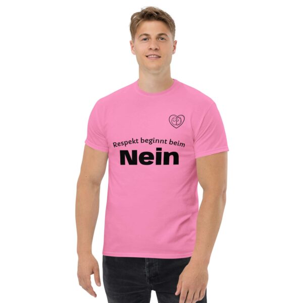 Respekt beginnt beim Nein (Unisex T-Shirt, pastell) – Bild 31