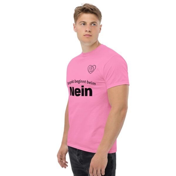 Respekt beginnt beim Nein (Unisex T-Shirt, pastell) – Bild 34