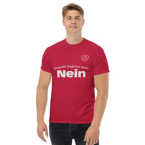 Respekt beginnt beim Nein (Unisex T-Shirt, dark) – Bild 31