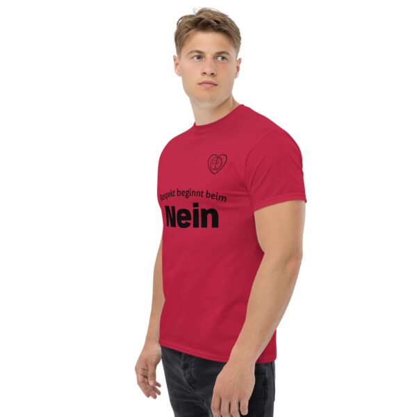 Respekt beginnt beim Nein (Unisex T-Shirt, pastell) – Bild 10