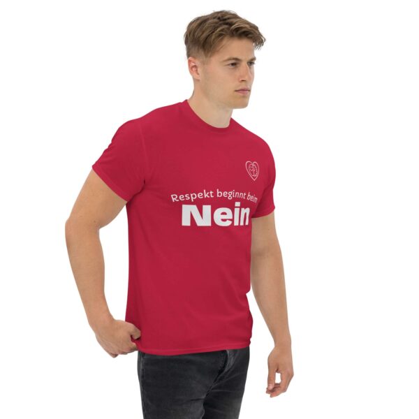 Respekt beginnt beim Nein (Unisex T-Shirt, dark) – Bild 36