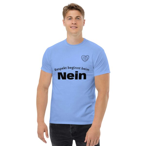 Respekt beginnt beim Nein (Unisex T-Shirt, pastell) – Bild 37