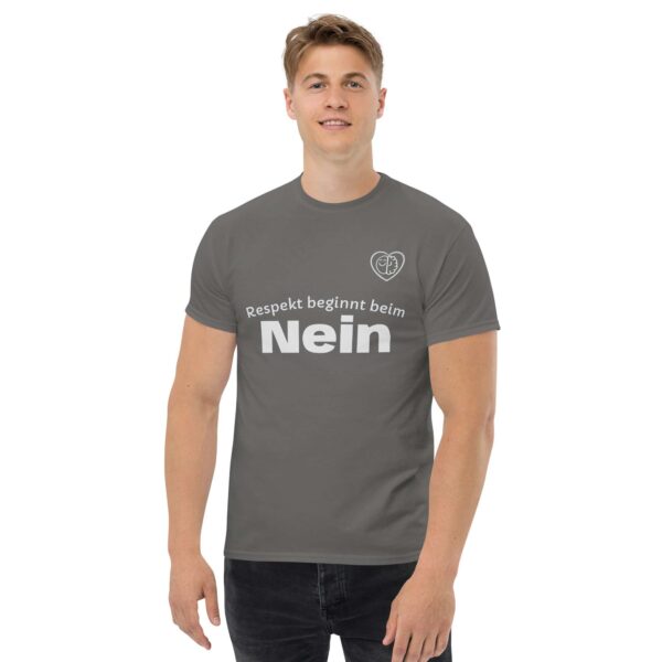 Respekt beginnt beim Nein (Unisex T-Shirt, dark) – Bild 43