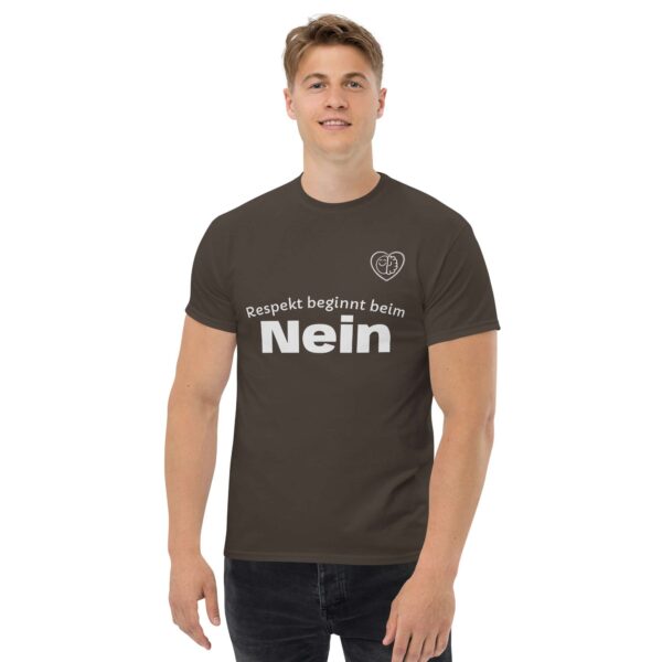 Respekt beginnt beim Nein (Unisex T-Shirt, dark) – Bild 25