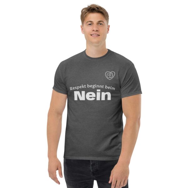 Respekt beginnt beim Nein (Unisex T-Shirt, dark) – Bild 37