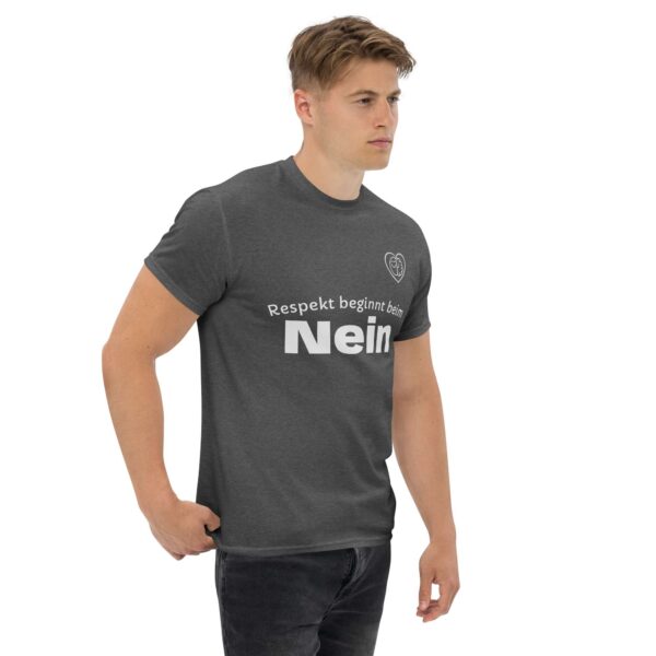 Respekt beginnt beim Nein (Unisex T-Shirt, dark) – Bild 42