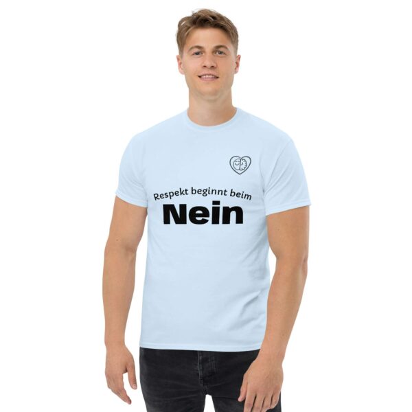 Respekt beginnt beim Nein (Unisex T-Shirt, pastell) – Bild 67