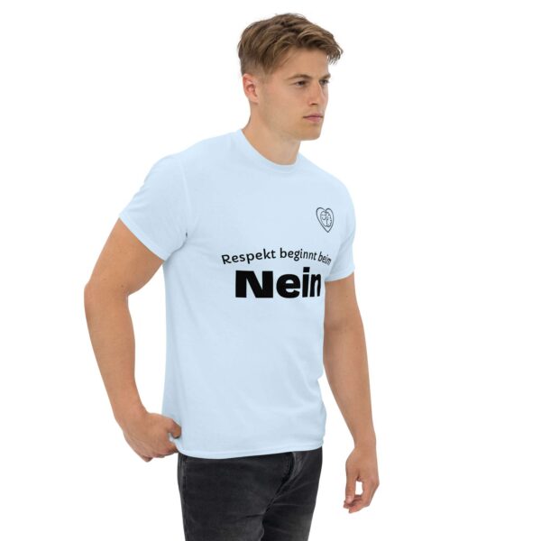 Respekt beginnt beim Nein (Unisex T-Shirt, pastell) – Bild 72