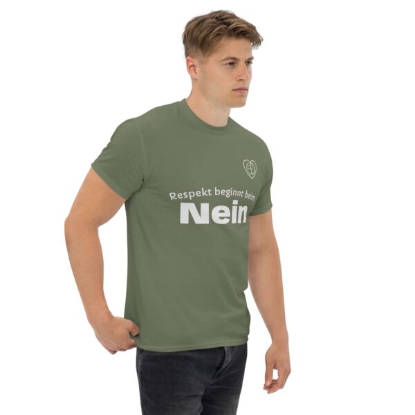 Respekt beginnt beim Nein (Unisex T-Shirt, dark) – Bild 54