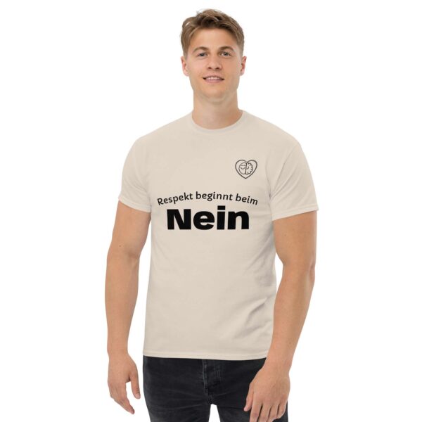 Respekt beginnt beim Nein (Unisex T-Shirt, pastell) – Bild 61