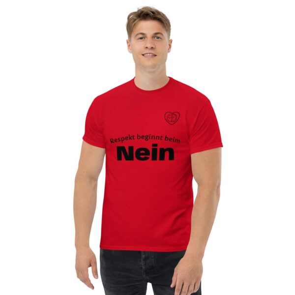 Respekt beginnt beim Nein (Unisex T-Shirt, pastell) – Bild 2