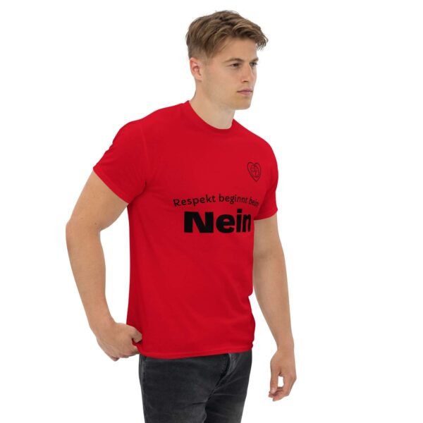 Respekt beginnt beim Nein (Unisex T-Shirt, pastell)