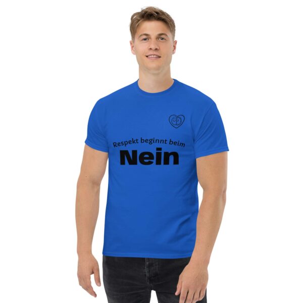 Respekt beginnt beim Nein (Unisex T-Shirt, pastell) – Bild 13