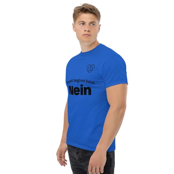 Respekt beginnt beim Nein (Unisex T-Shirt, pastell) – Bild 16