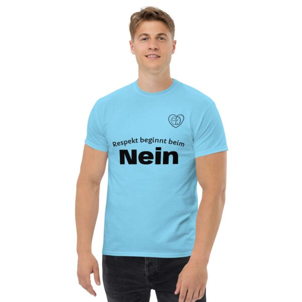 Respekt beginnt beim Nein (Unisex T-Shirt, pastell) – Bild 55