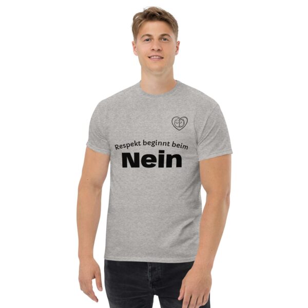 Respekt beginnt beim Nein (Unisex T-Shirt, pastell) – Bild 49