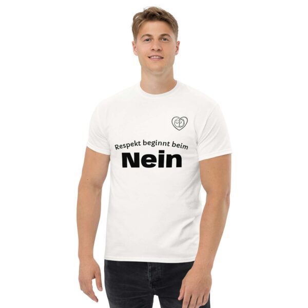 Respekt beginnt beim Nein (Unisex T-Shirt, pastell) – Bild 79