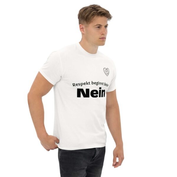 Respekt beginnt beim Nein (Unisex T-Shirt, pastell) – Bild 84