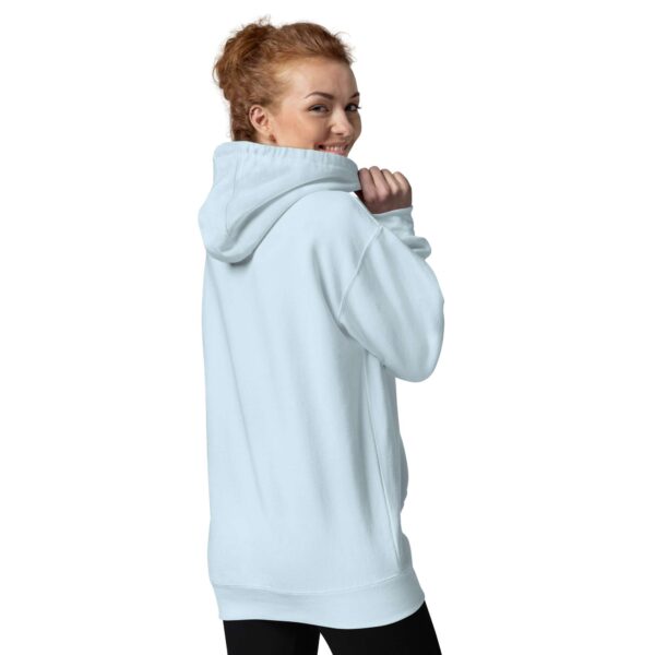 Tausche innere gegen frei gewählte äußere Fesseln (Unisex-Hoodie, pastell) – Bild 8